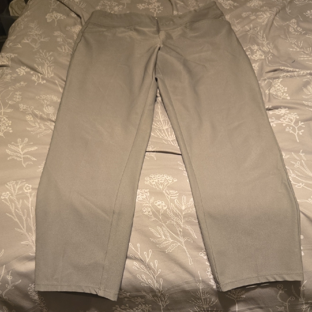 Adidas Gray Cropped Pants